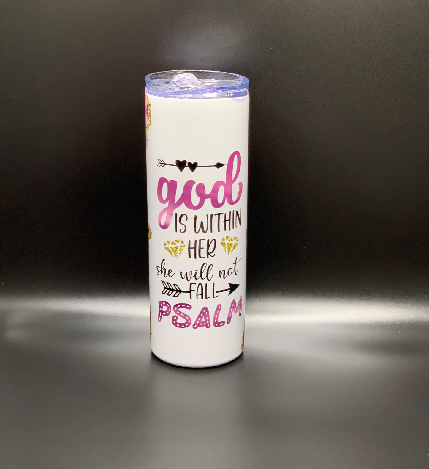 20OZ SKINNY TUMBLER - PSALM