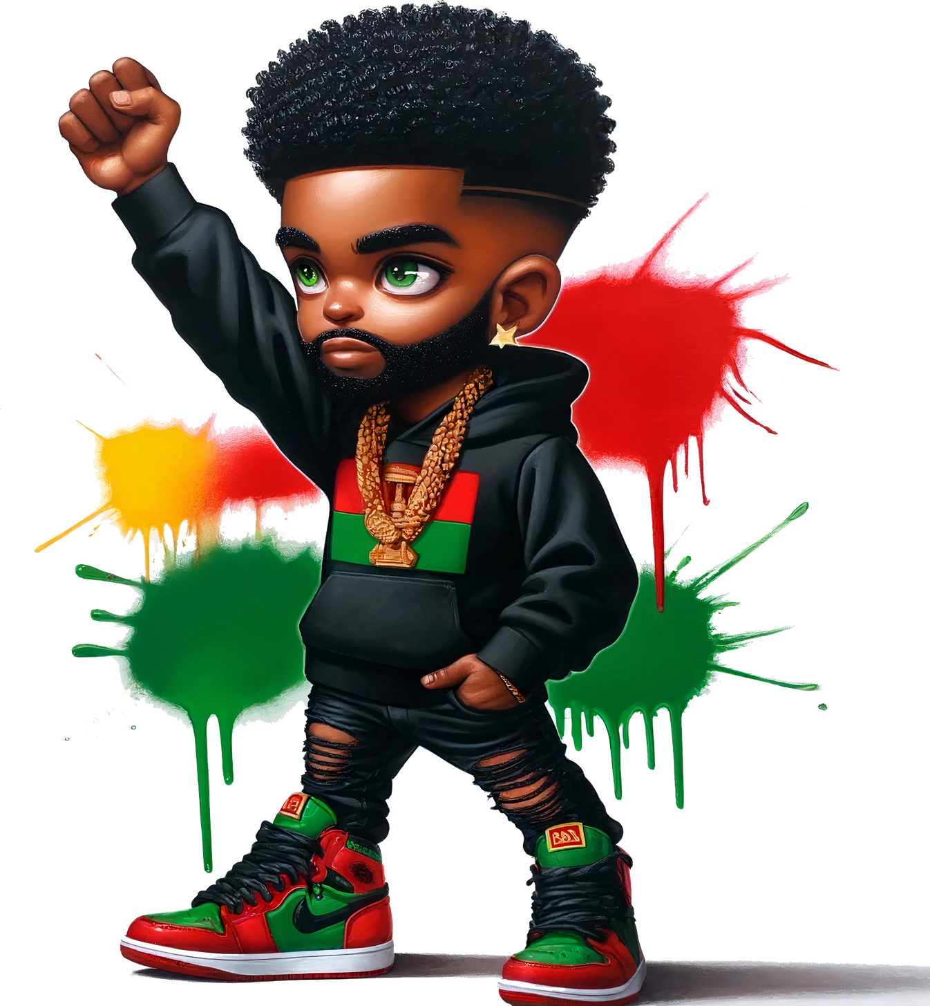 African American Male 3 PNG Forever Rose Creations LLC