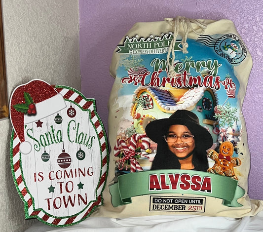 Custom Santa Sack