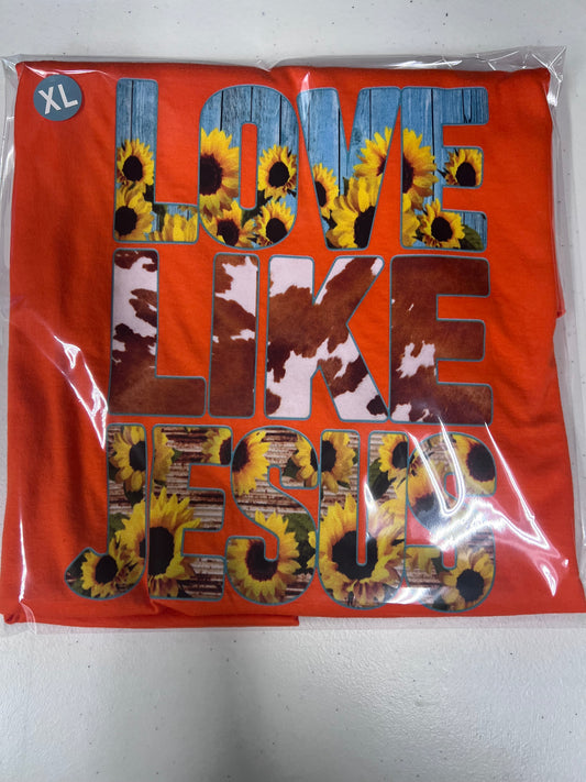 Love Like Jesus (Orange)