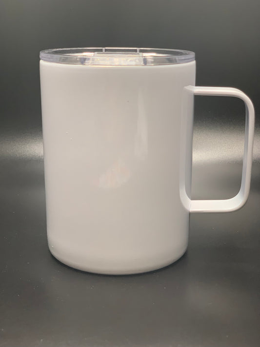 10 OZ COFFEE MUG WITH HANDLE SUBLIMATION  BLANKS WHITE