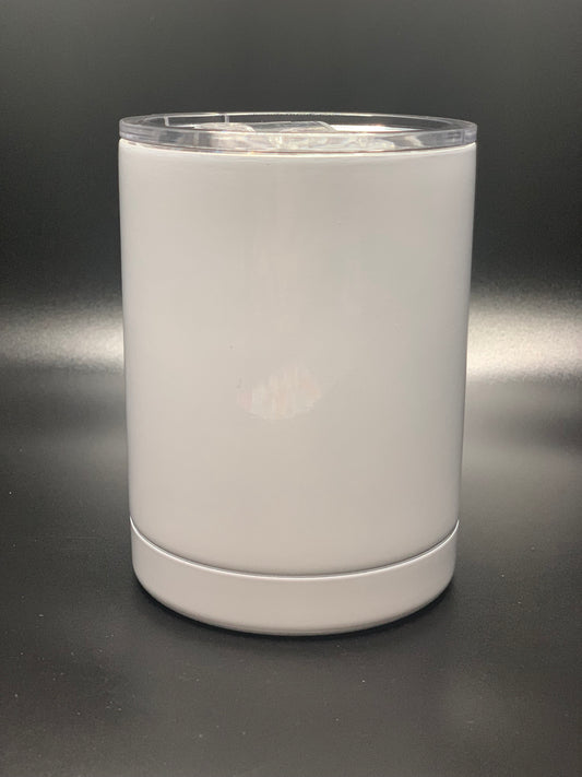 10OZ LOWBALL TUMBLER SUBLIMATION BLANKS WHITE
